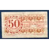 Tours 50 centimes, TB, 27.12.1920 Pirot 123.6 Billet de la chambre de commerce