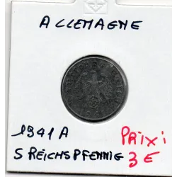 Allemagne 5 reichspfennig 1941 A, TTB KM 100 pièce de monnaie