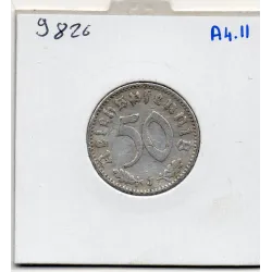 Allemagne 50 reichspfennig 1939 J, TTB+ KM 96 pièce de monnaie