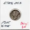 Etats Unis dime 1935 TB, KM 140 pièce de monnaie