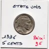 Etats Unis 5 cents 1936 Sup, KM 134 pièce de monnaie