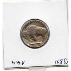 Etats Unis 5 cents 1914 4 sur 3 TTB, KM 134 pièce de monnaie