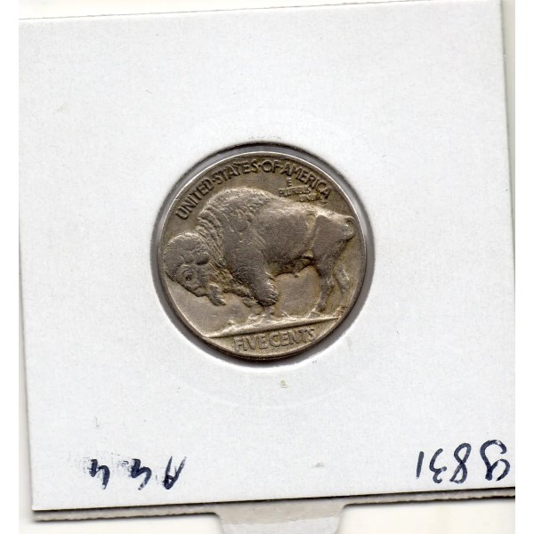 Etats Unis 5 cents 1914 4 sur 3 TTB, KM 134 pièce de monnaie