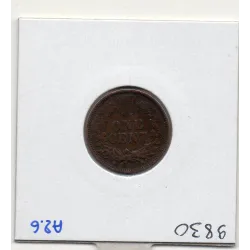 Etats Unis 1 cent 1904 TTB-, KM 90a pièce de monnaie