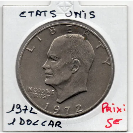 Etats Unis 1 Dollar 1972 sup, KM 203 pièce de monnaie