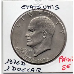 Etats Unis 1 Dollar 1976 D Sup, KM 206 pièce de monnaie