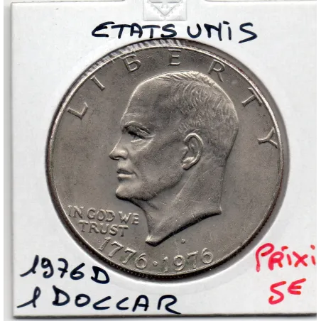 Etats Unis 1 Dollar 1976 D Sup, KM 206 pièce de monnaie