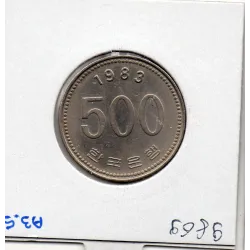 Corée du Sud 500 Won 1983 Sup, KM.27 Grue de Mandchourie