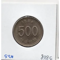 Corée du Sud 500 Won 1984 TTB, KM.27 Grue de Mandchourie