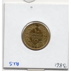 Liban 10 piastres 1972 Spl, KM.26 pièce de monnaie