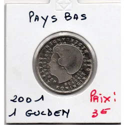 Pays Bas 1 Gulden 2001 Spl , KM 233 Le dernier Gulden