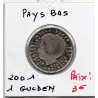 Pays Bas 1 Gulden 2001 Spl , KM 233 Le dernier Gulden