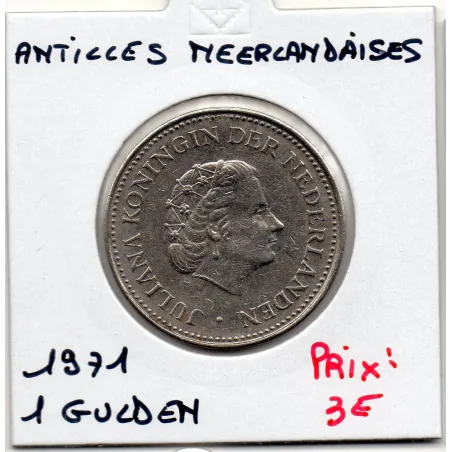 Antilles Neerlandaise 1 gulden 1971 Sup, KM 12 pièce de monnaie
