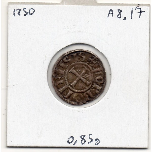 Bourbonnais, Seigneurie de Bourbon, Anonyme (1160-1205) Denier