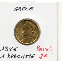 Grece 1 Drachme 1986 Spl, KM 116 Constantin Kanaris