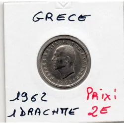 Grece 1 Drachme 1962 Spl, KM.81 Paul Ier