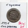 Espagne 200 pesetas 1996 Sup, KM 965 Fortuny et Balleau