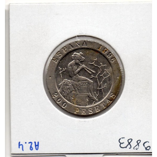 Espagne 200 pesetas 1996 Sup, KM 965 Fortuny et Balleau