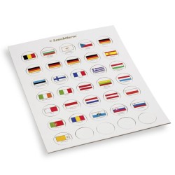 Jeton de drapeaux appropriés pour 2€ Capsules 26