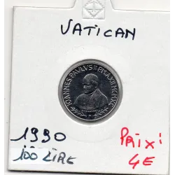 Vatican , Jean Paul II 100 lire 1990 FDC, KM.223 Nouvelle europe