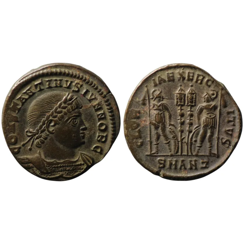 AE3 Constance II (330-335), RIC 88 sear 17255 Antioche AE3 Constance II (330-335), RIC 88 sear 17255 Antioche