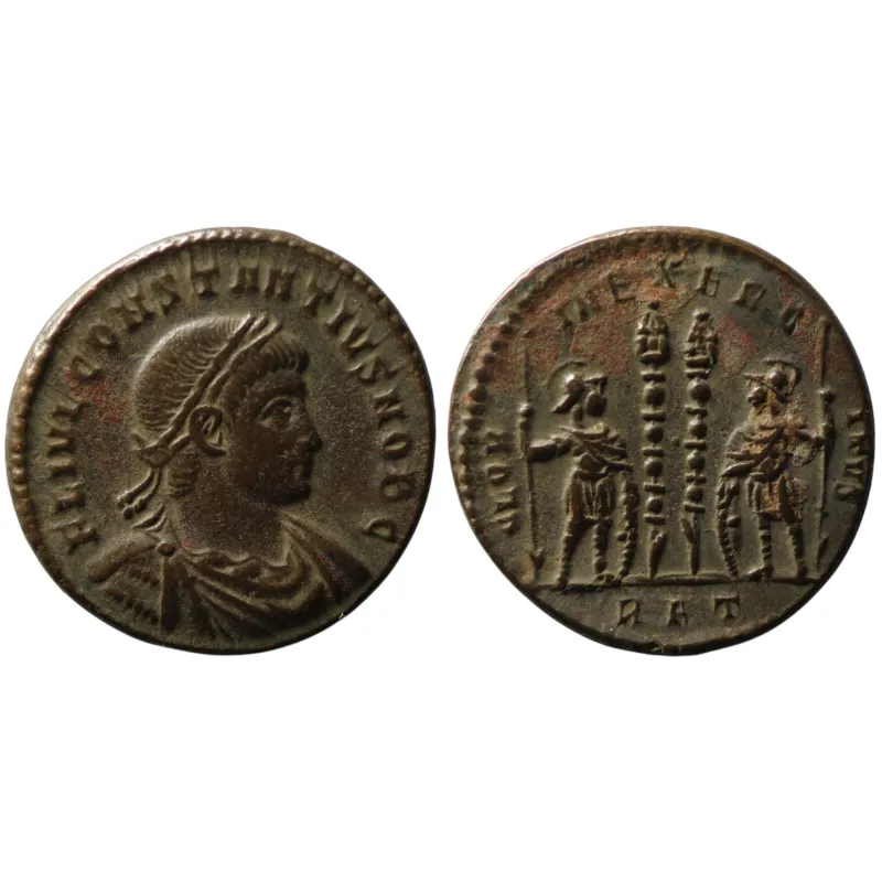AE3 Constance II (330) Ric 329 Sear 17684 atelier Rome AE3 Constance II (330) Ric 329 Sear 17684 atelier Rome