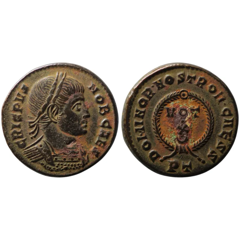 AE3 Crispus (322-325), RIC 170 sear 16785 atelier Ticinum