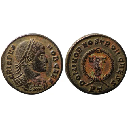 AE3 Crispus (322-325), RIC 170 sear 16785 atelier Ticinum