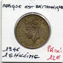 Afrique est britannique 1 shilling 1946 Sup KM.28 Lion