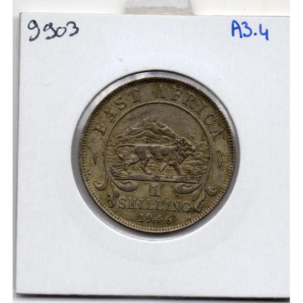 Afrique est britannique 1 shilling 1946 Sup KM.28 Lion
