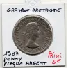 Grande Bretagne Penny 1967 Sup , KM.987 plaqué argent