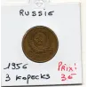 Russie 3 Kopecks 1956 TTB+, KM.Y114 16 rubans