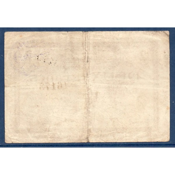 Bon ville Hirson 2 francs, TB-, 25.6.1915 Pirot 02-1182 Billet