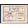 Bon régional unifié Nauroy 1 franc, TB, ND Pirot 02-1638c Billet