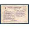 Bon régional unifié Nauroy 1 franc, TB, ND Pirot 02-1638c Billet