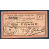 Bon ville Saint-Quentin 1 franc, TB+, 6.3.1916 Pirot 02-2046 Billet