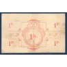 Bon de Guerre Saint-Quentin 1 franc, TB, 3.1.1916 Pirot 02-2082 Billet