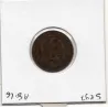 2 centimes Napoléon III tête nue 1853 BB Strasbourg TTB