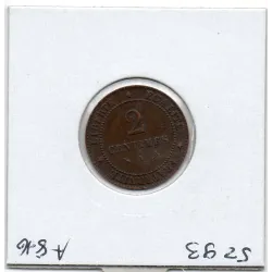 2 centimes Cérès 1897 TTB+, France pièce de monnaie