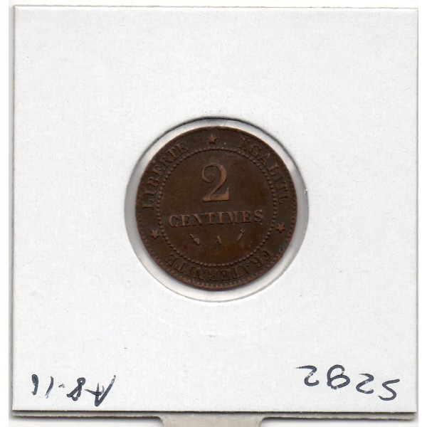 2 centimes Cérès 1896 TTB+