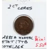 2 centimes Cérès 1885 moyen A TTB