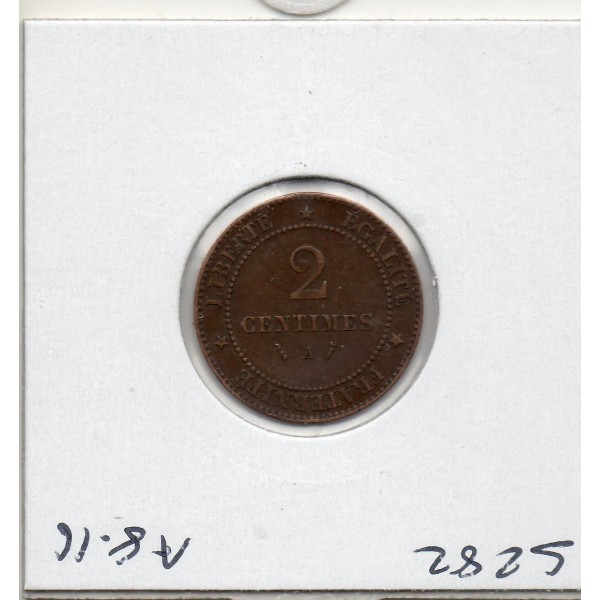 2 centimes Cérès 1885 moyen A TTB
