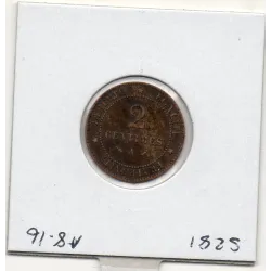 2 centimes Cérès 1884 A TTB+