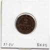 2 centimes Cérès 1879 A normal Paris TTB, France pièce de monnaie