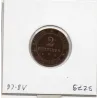 2 centimes Cérès 1879 A normal Paris TTB, France pièce de monnaie