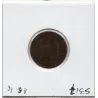 2 centimes Napoléon III tête laurée 1861 BB Strasbourg TTB-
