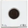 2 centimes Napoléon III tête nue 1855 Grand D Ancre grand Lion TB+