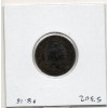 2 centimes Napoléon III tête nue 1854 petit D grand lion Lyon TB