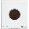 2 centimes Napoléon III tête nue 1855 grand D Ancre Grand Lion TTB-