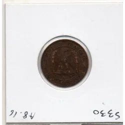 2 centimes Napoléon III tête laurée 1862 K Bordeaux TTB+